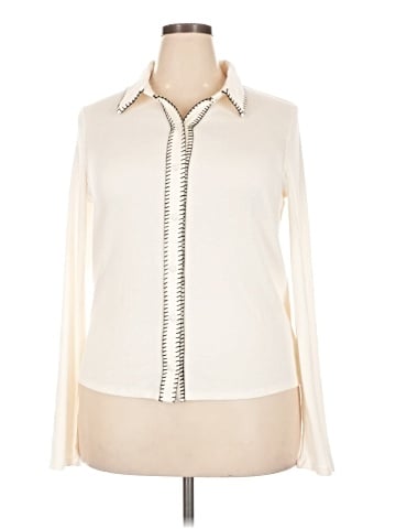 Bobeau Long Sleeve Blouse (view 1)