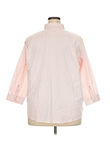 L.L.Bean 3/4 Sleeve Button-Down Shirt (view 2)