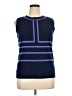 Anne Klein Blue Sleeveless Top Size XL - photo 1