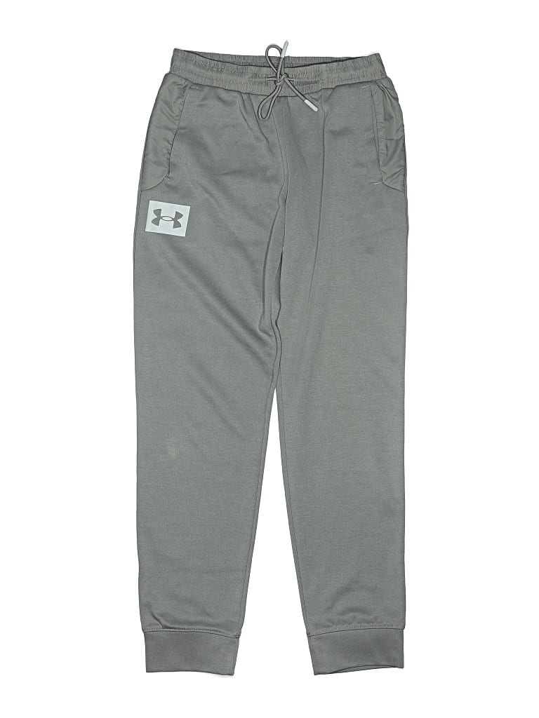 Pre-owned Under Armour Kids' Sweatpants In Gray