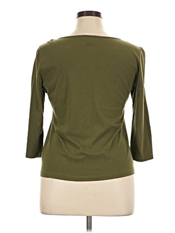 Chaps 3/4 Sleeve Top (view 2)