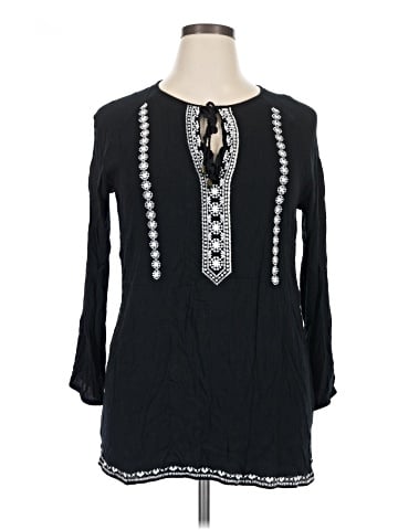 Just Fab Long Sleeve Blouse (view 1)