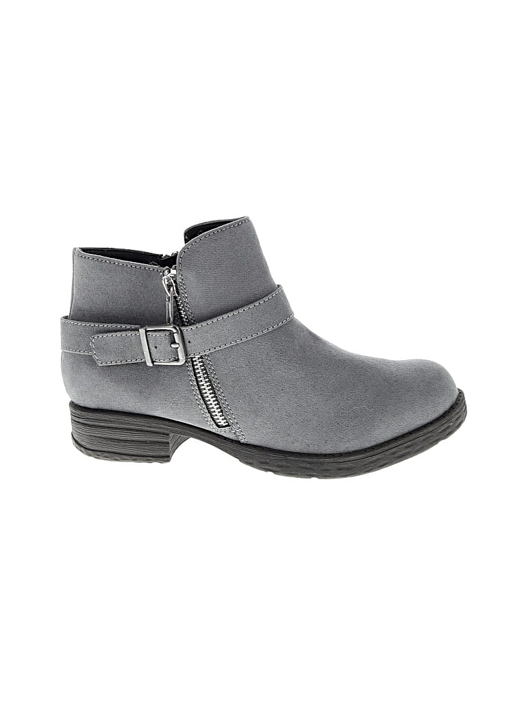 Pre-owned Unbranded Ankle Boots In Gray