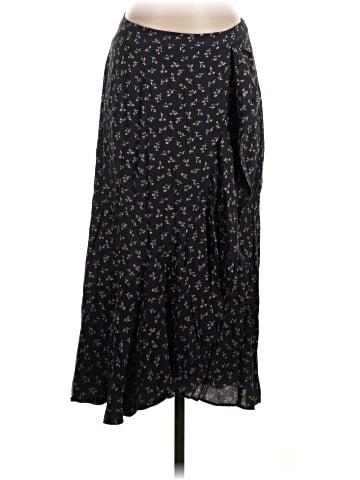 Madewell Ruffle-Wrap Midi Skirt in Spring Fling (view 1)
