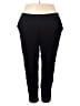 Halogen 100% Viscose Solid Black Active Pants Size 22 - photo 1