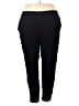 Halogen 100% Viscose Solid Black Active Pants Size 22 - photo 2
