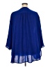 Catherines 100% Polyester Blue 3/4 Sleeve Blouse Size 4X - photo 2