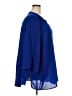 Catherines 100% Polyester Blue 3/4 Sleeve Blouse Size 4X - photo 4