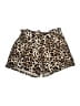 ShoSho Animal Print Gold Shorts Size XL - photo 1
