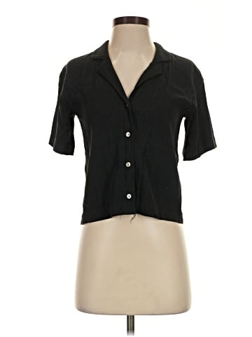 Madewell Button-Front Resort Shirt in Lusterweave (view 1)