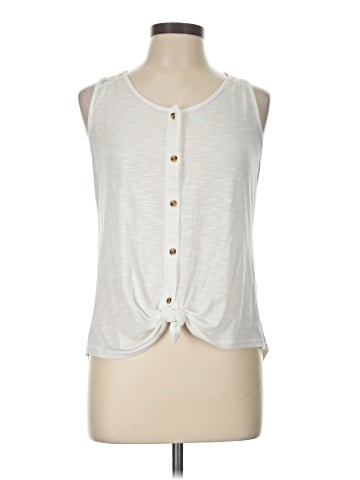 Paper Tee Sleeveless Blouse (view 1)