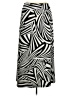 Cato Graphic Silver Casual Skirt Size L - photo 2