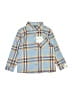 Andy & Evan 100% Cotton Plaid Blue Long Sleeve Button-Down Shirt Size 5 - photo 1
