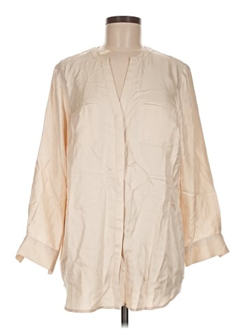 Worth New York 3/4 Sleeve Silk Top (view 1)
