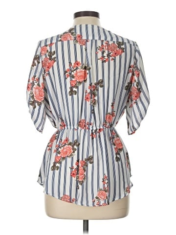 J for Justify Short Sleeve Blouse (view 2)