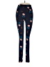 Lularoe Print Blue Leggings One size - photo 1