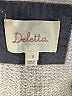 Deletta 100% Cotton Polka Dots Gold Silver Pullover Sweater Size S - photo 7