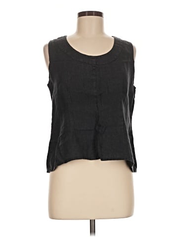 Flax Sleeveless Blouse (view 1)