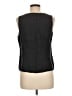 Flax 100% Linen Black Sleeveless Blouse Size 6 (S) - photo 2