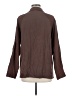 Pink Lily Brown Long Sleeve Blouse Size M - photo 2