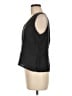 Flax 100% Linen Black Sleeveless Blouse Size 6 (S) - photo 5