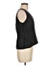 Flax 100% Linen Black Sleeveless Blouse Size 6 (S) - photo 4