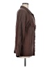 Pink Lily Brown Long Sleeve Blouse Size M - photo 4