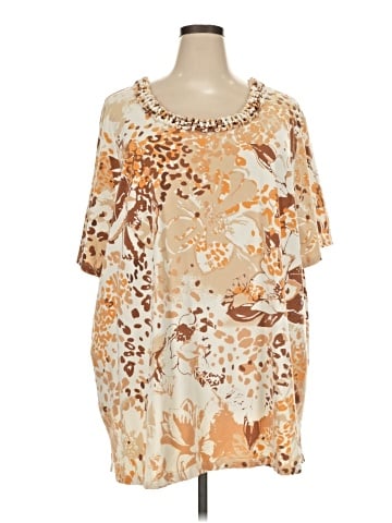 Liz & Me Short Sleeve Blouse (view 1)