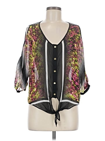 Bisou Bisou 3/4 Sleeve Blouse (view 1)