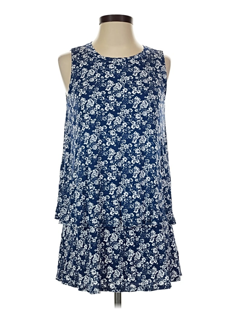 Pre-owned Agnes & Dora Casual Dress In Blue