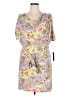 BCBGMAXAZRIA Print Gray Casual Dress Size XL - photo 1