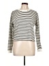 Zara W&B Collection Stripes Ivory Pullover Sweater Size L - photo 1