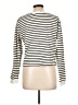 Zara W&B Collection Stripes Ivory Pullover Sweater Size L - photo 2