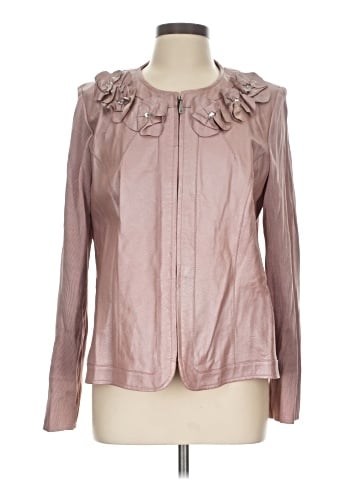 Peter Nygard Leather Jacket (view 1)