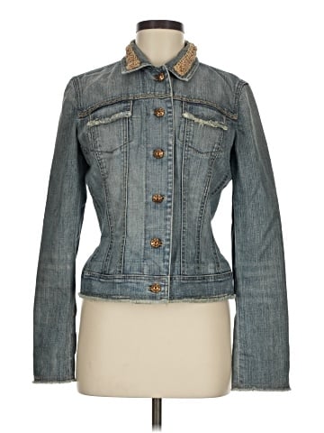 Elie Tahari Denim Jacket (view 1)