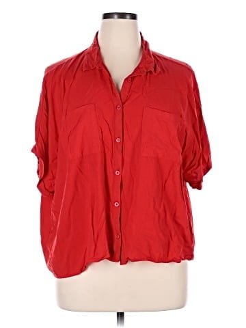 Lularoe 3/4 Sleeve Button-Down Shirt (view 1)