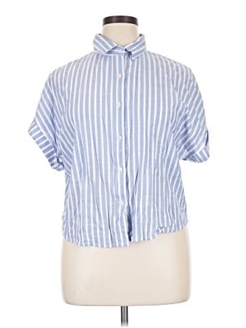 Japna Short Sleeve Button-Down Shirt (view 1)