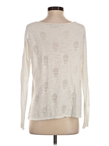 Skull Cashmere Pullover Sweater (view 2)