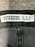 Zara Basic Black Denim Shorts Size 6 - photo 3