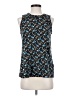 Maison Jules 100% Polyester Blue Sleeveless Blouse Size S - photo 1