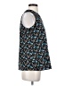 Maison Jules 100% Polyester Blue Sleeveless Blouse Size S - photo 4