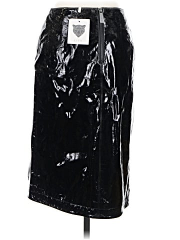 Lita By Ciara Leather Skirt (view 2)