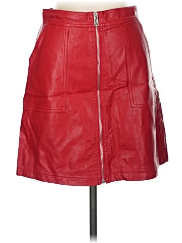 FRNCH Faux Leather Skirt (view 1)