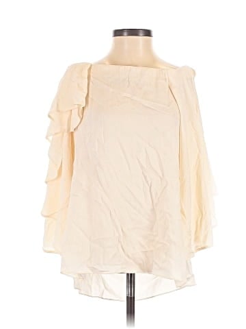 Halston Heritage 3/4 Sleeve Silk Top (view 1)