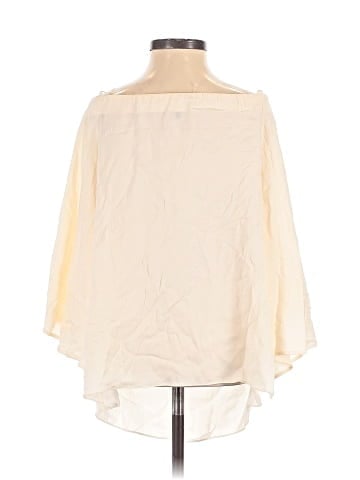 Halston Heritage 3/4 Sleeve Silk Top (view 2)