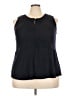 Grace Black Sleeveless Blouse Size 3X - photo 1