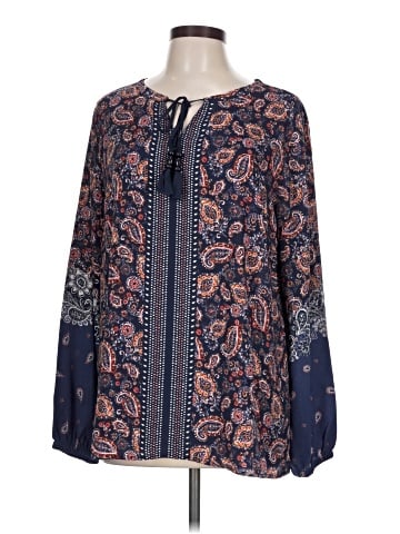 Belle By Kim Gravel Long Sleeve Blouse (view 1)