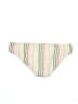 J.Crew Stripes Ivory Swimsuit Bottoms Size L - photo 2