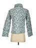 Julia Amory 100% Cotton Print Teal Jacket Size S - photo 2