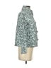 Julia Amory 100% Cotton Print Teal Jacket Size S - photo 4